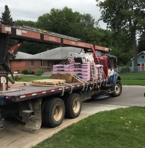 Boom truck - Atlas Restoration & Construction