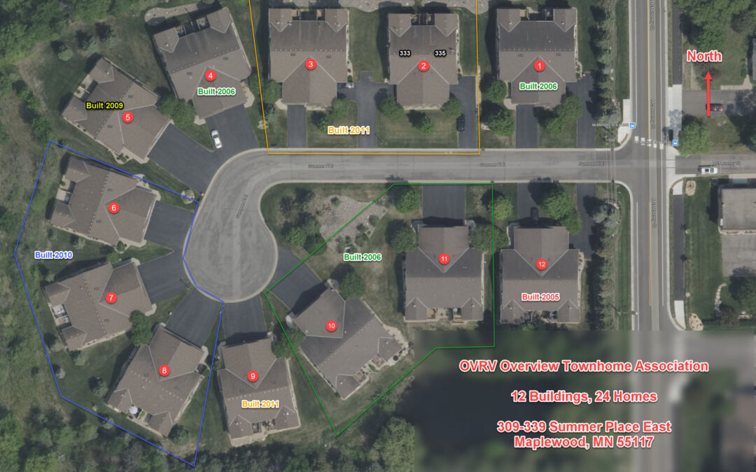 Overview Townhome Association (fall) 2026 Storm Restoration Project